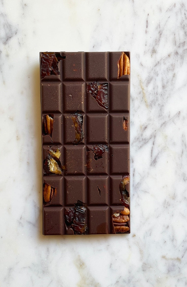 Pecan & Dates Dark Chocolate